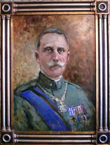 2 - ivan karpoff cm. 70 x 50 - vittorio emanuele iii con cor